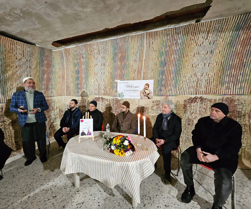 Dr. Hassan Qadri Visits the New Islamic Center in Milano