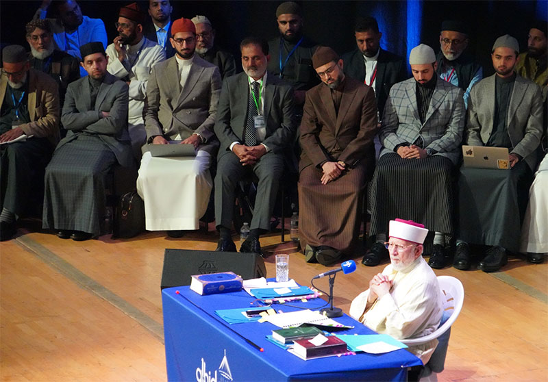 Prof. Dr Hassan Mohiuddin Qadri, accompanied Dr Muhammad Tahir-ul-Qadri at inaugural keynote of Al-Hidayah 2025