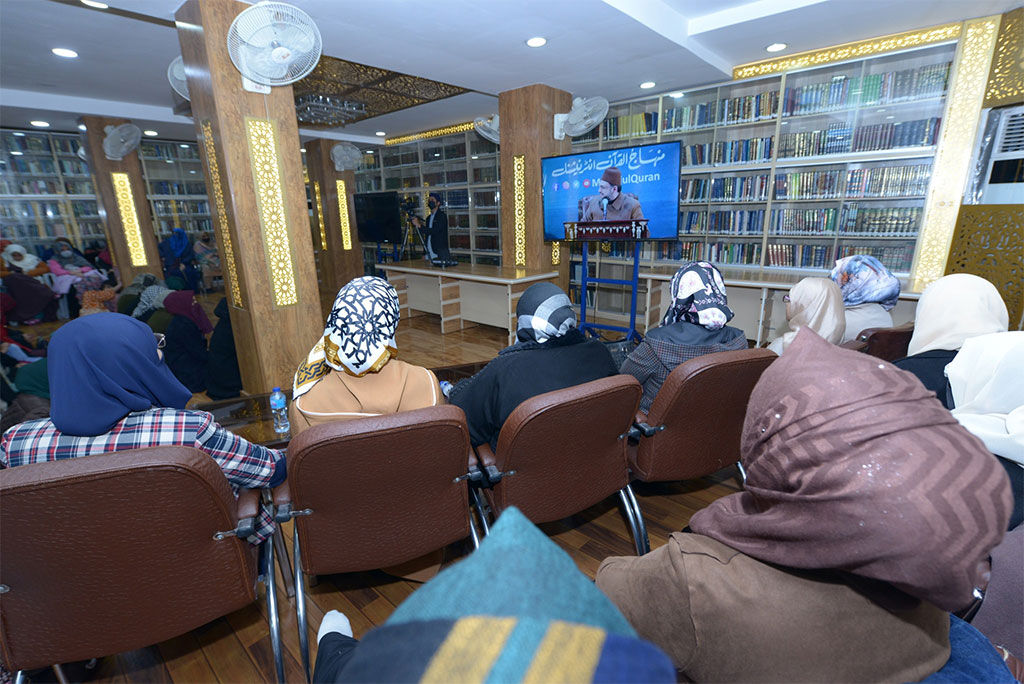 Dr Hassan Qadri address Monthly spiritual gathering of gosha e durood