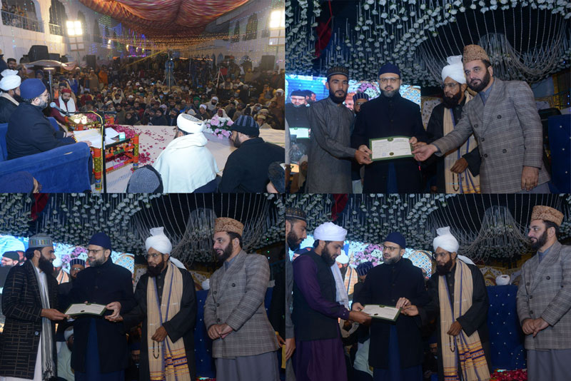 Dr Hassan Qadri at Dastar e Fazal gathering and the Urs of Mufti Pir M Abdul Aziz Noori