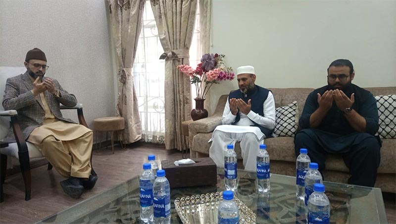 Dr Hassan Qadri condoles demise of Hafiz Muhammad Owais son of Hafiz Muhammad Rafiq