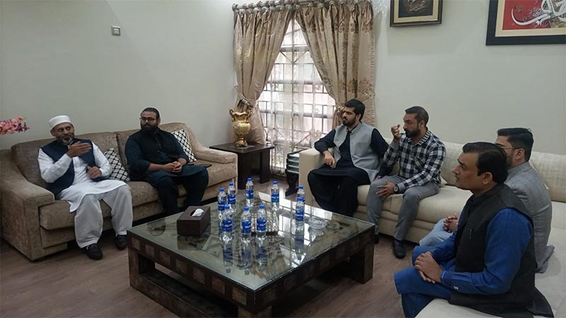 Dr Hassan Qadri condoles demise of Hafiz Muhammad Owais son of Hafiz Muhammad Rafiq