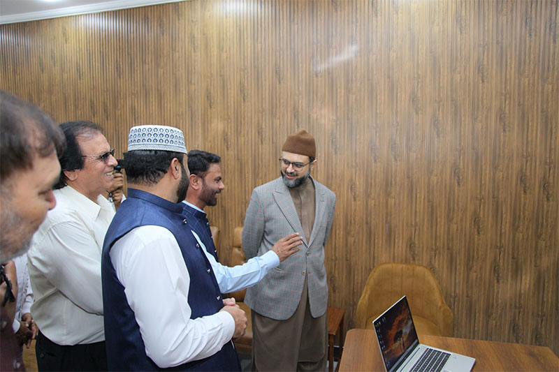 Dr Hassan Qadri inauguration adminblock principaloffice Minhaj college for women