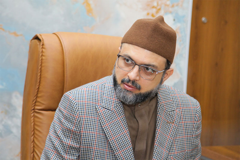 Dr Hassan Qadri inauguration adminblock principaloffice Minhaj college for women