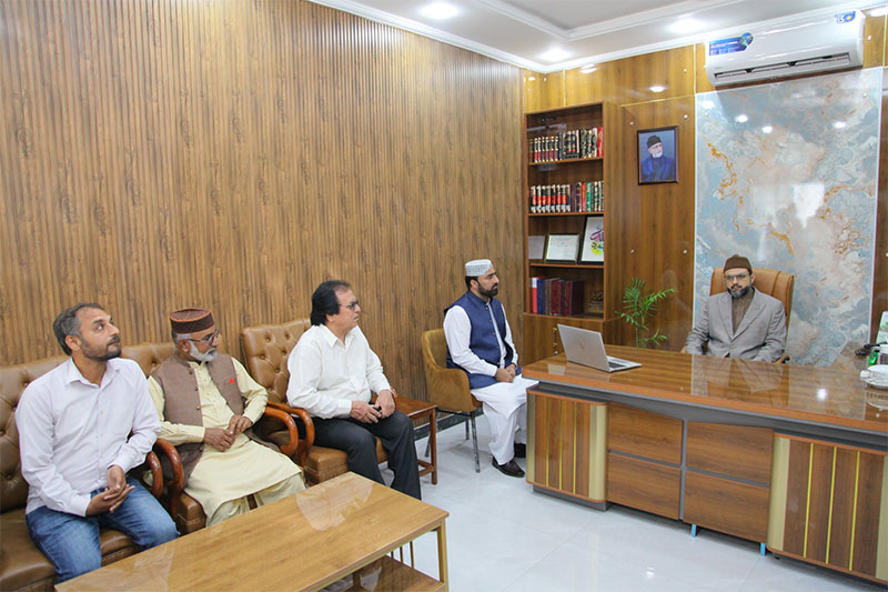 Dr Hassan Qadri inauguration adminblock principaloffice Minhaj college for women