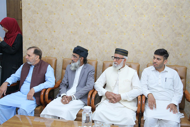 Dr Hassan Qadri inauguration adminblock principaloffice Minhaj college for women