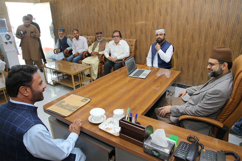 Dr Hassan Qadri inauguration adminblock principaloffice Minhaj college for women