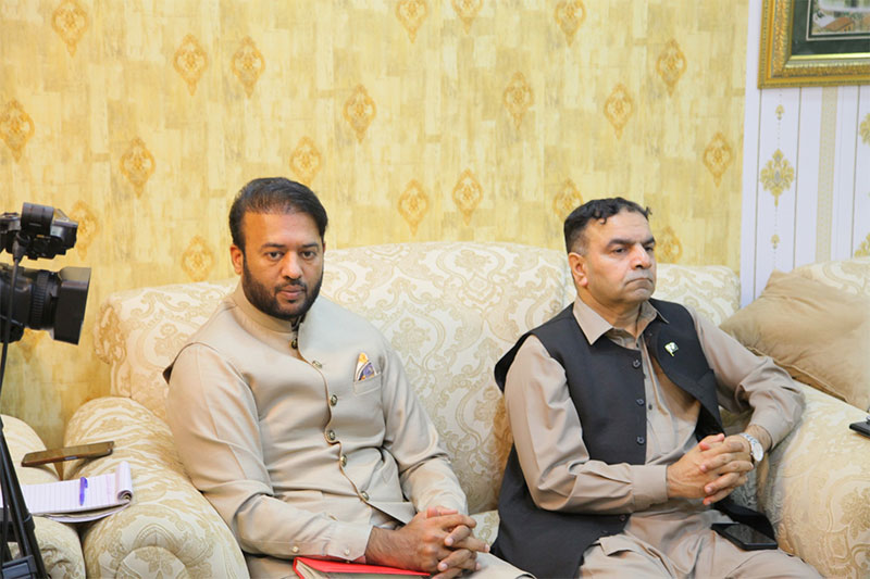 Dr Hassan Qadri meeting deputy nazimeen aala forum