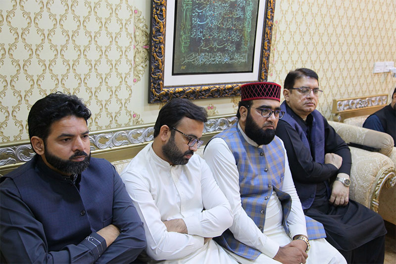 Dr Hassan Qadri meeting deputy nazimeen aala forum