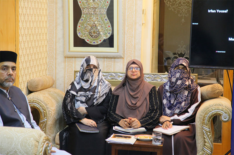 Dr Hassan Qadri meeting deputy nazimeen aala forum