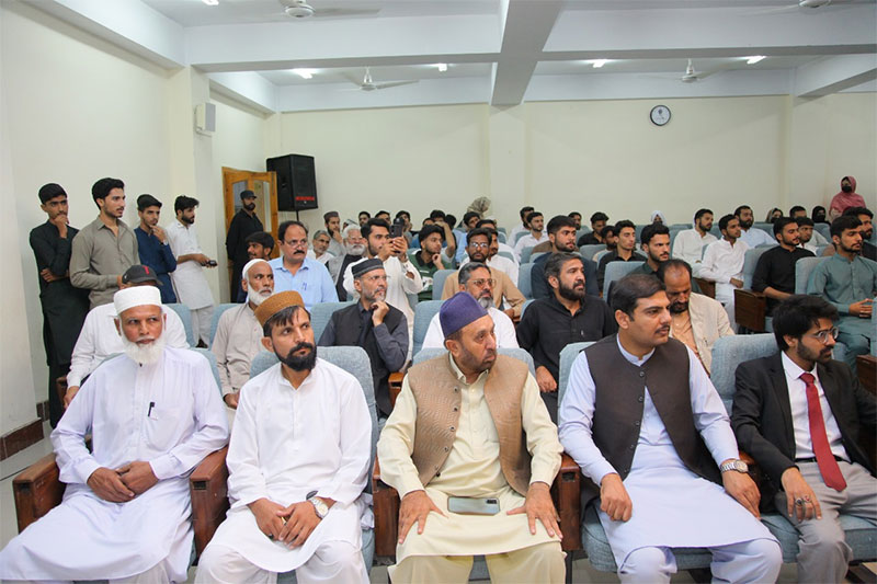 Dr Hassan Qadri addresses seminar Islamic leadership haripur