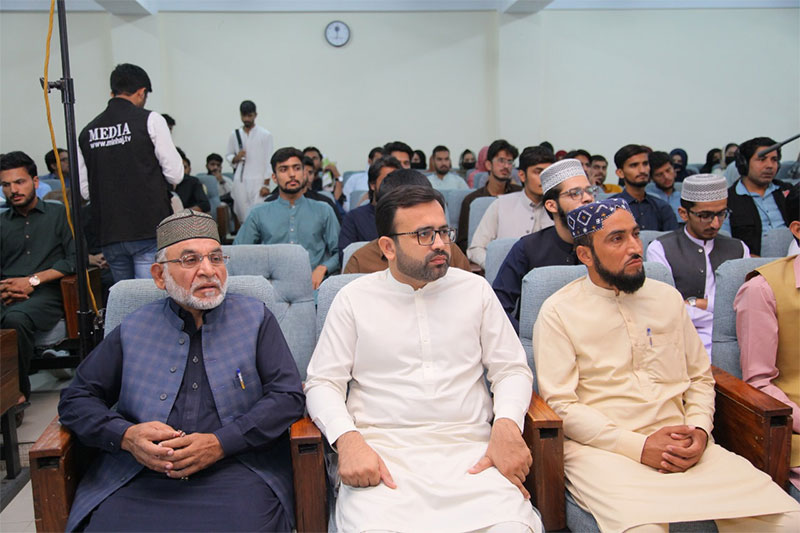 Dr Hassan Qadri addresses seminar Islamic leadership haripur
