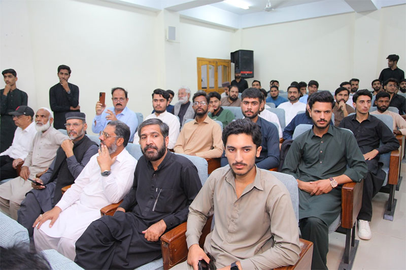 Dr Hassan Qadri addresses seminar Islamic leadership haripur
