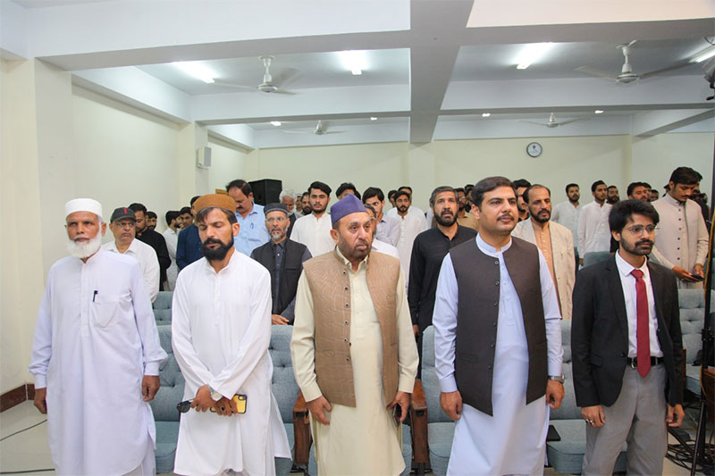 Dr Hassan Qadri addresses seminar Islamic leadership haripur