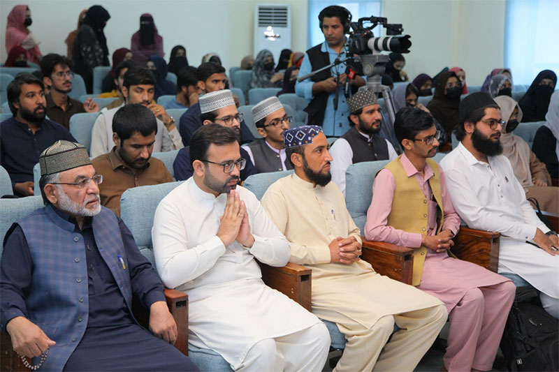 Dr Hassan Qadri addresses seminar Islamic leadership haripur