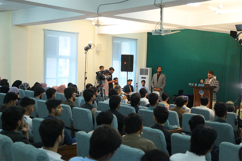 Dr Hassan Qadri addresses seminar Islamic leadership haripur