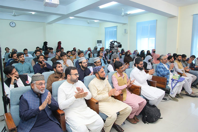 Dr Hassan Qadri addresses seminar Islamic leadership haripur