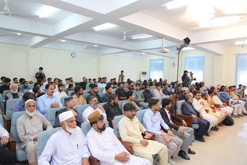 Dr Hassan Qadri addresses seminar Islamic leadership haripur