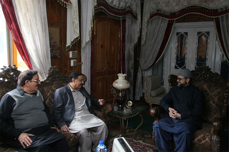 Dr Hassan Qadri visit chief house kaghan Syed Muzammil shah