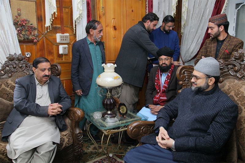 Dr Hassan Qadri visit chief house kaghan Syed Muzammil shah