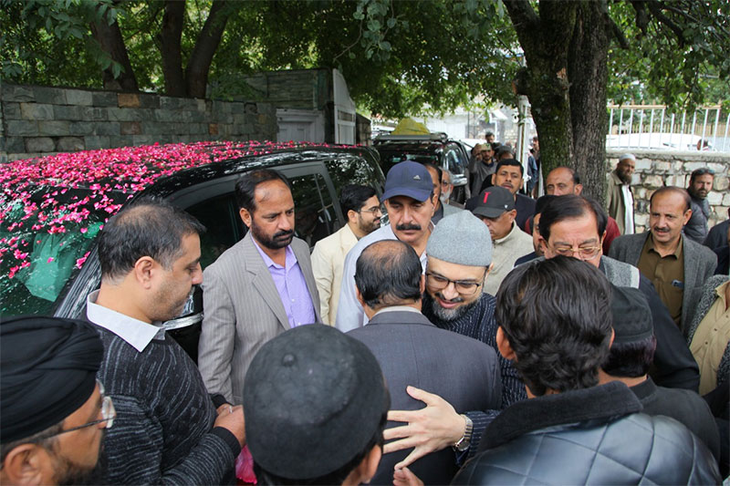 Dr Hassan Qadri visit chief house kaghan Syed Muzammil shah