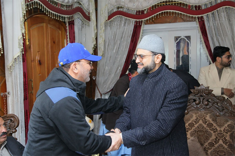 Dr Hassan Qadri visit chief house kaghan Syed Muzammil shah