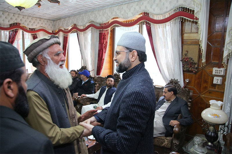 Dr Hassan Qadri visit chief house kaghan Syed Muzammil shah