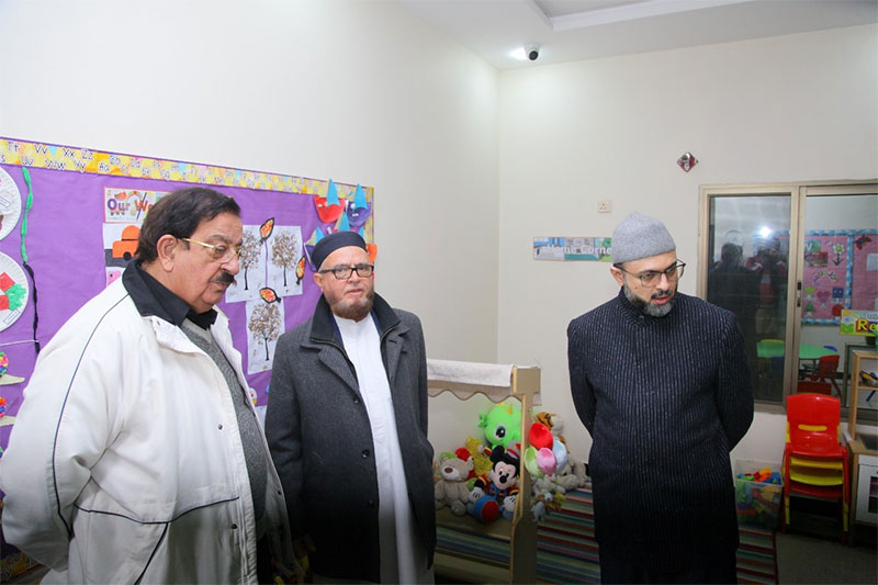 Dr Hassan Qadri visit little pandas early intervention center mansehra