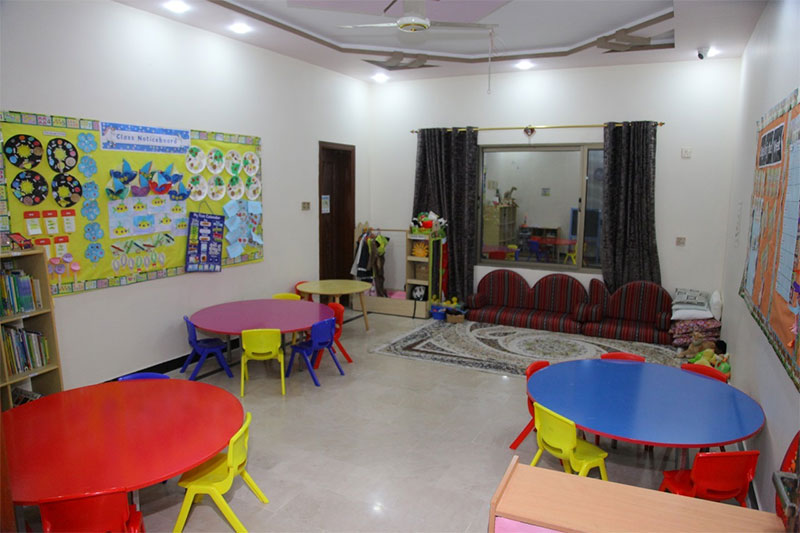 Dr Hassan Qadri visit little pandas early intervention center mansehra