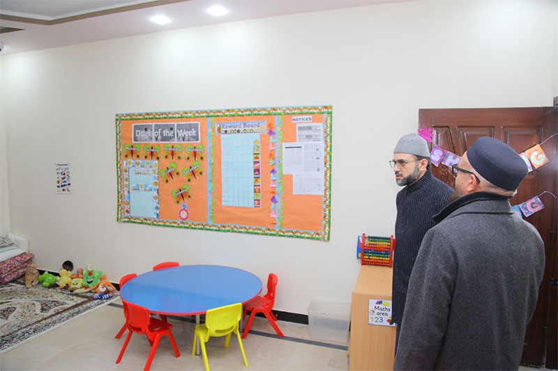 Dr Hassan Qadri visit little pandas early intervention center mansehra