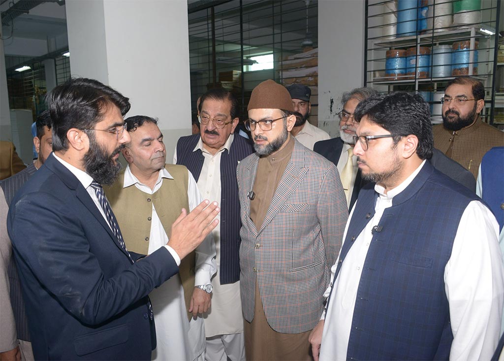 Dr-Hassan and Dr Hussain Qadri Visit Minhaj Publications Lahore