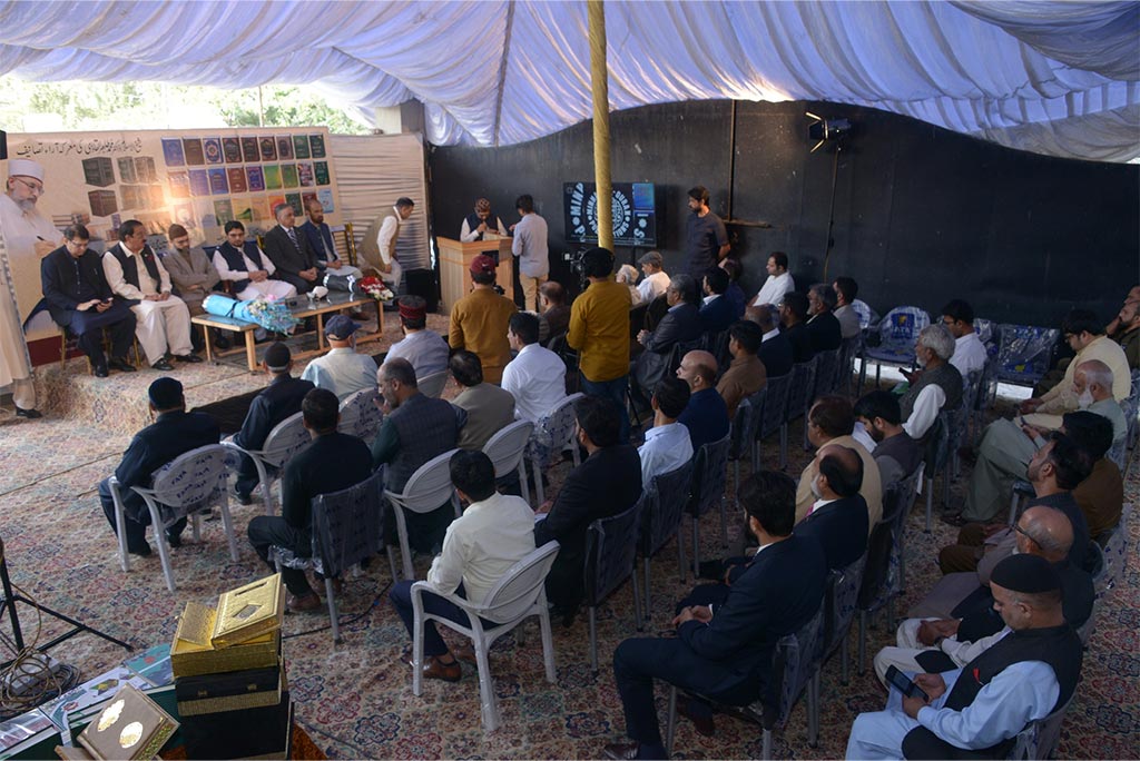 Dr-Hassan and Dr Hussain Qadri Visit Minhaj Publications Lahore