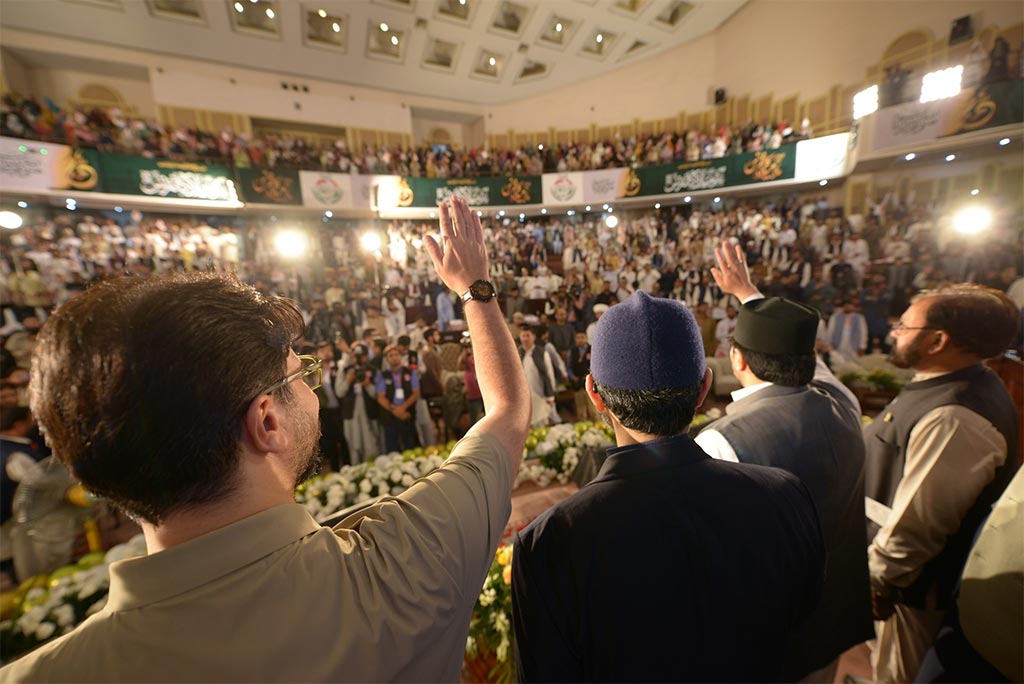 Dr Hassan and Hussain Qadri Arrival 42nd International Mawlid Conference 2025