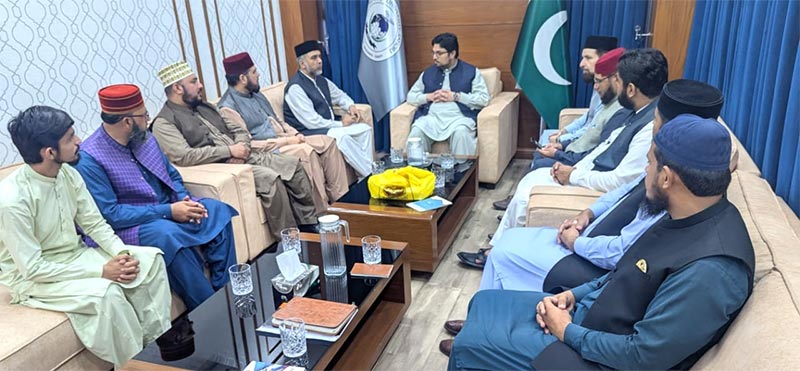 Dr Hussain Mohi-ud-Din Qadri Meeting Nizamt e Dawat Team Lahore