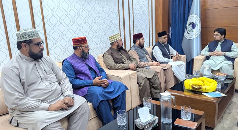 Dr Hussain Mohi-ud-Din Qadri Meeting Nizamt e Dawat Team Lahore