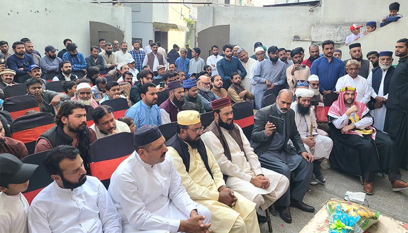 Dr Hussain Mohiuddin Qadri Participate Workers Convention Kasur