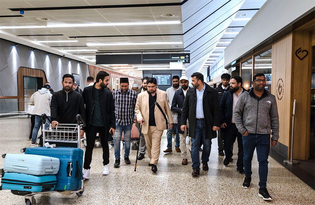 Prof. Dr. Hussain Mohi-ud-Din Qadri Arrives in Australia