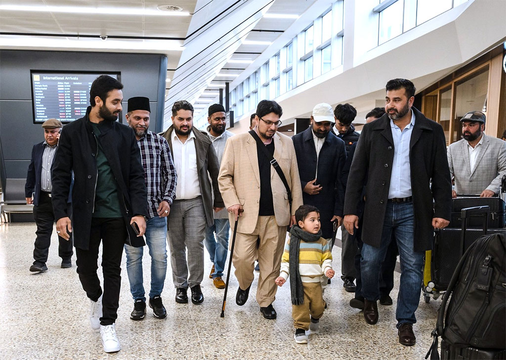 Prof. Dr. Hussain Mohi-ud-Din Qadri Arrives in Australia
