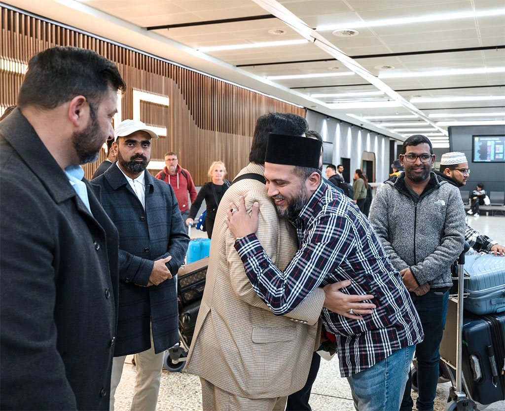 Prof. Dr. Hussain Mohi-ud-Din Qadri Arrives in Australia