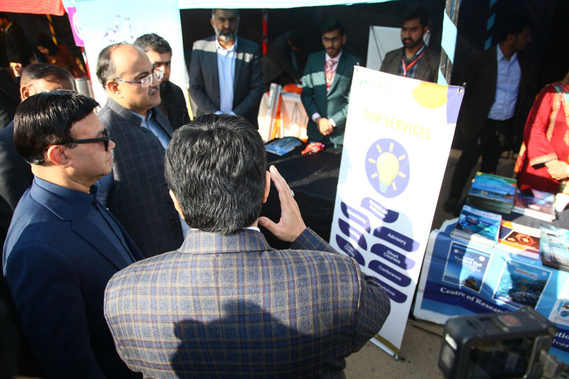 Dr. Hussain Qadri Explores Conference Stalls at WIEFC 2025