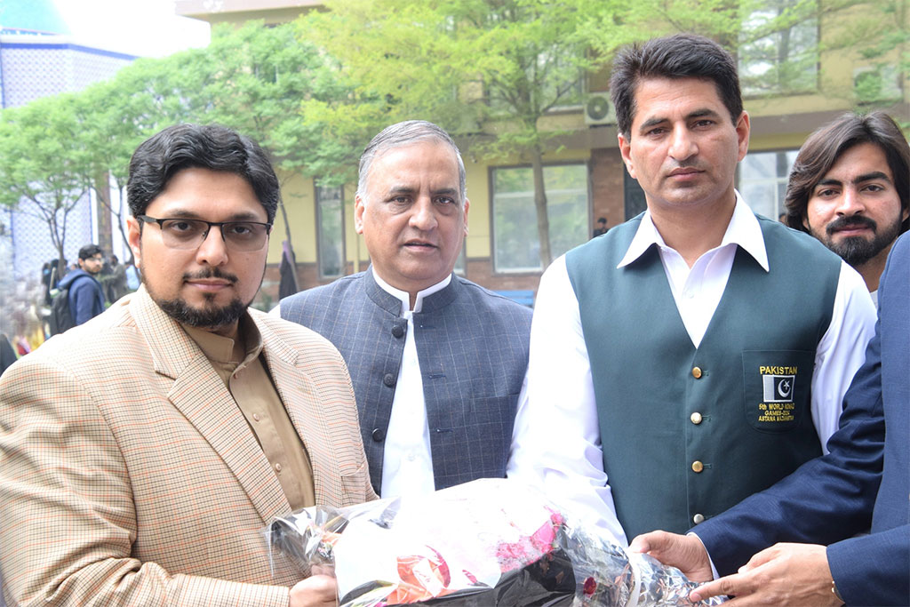 Dr. Hussain Mohi-ud-Din Qadri Graces Minhaj University Lahore Annual Sports Festival 2024-25 Closing Ceremony