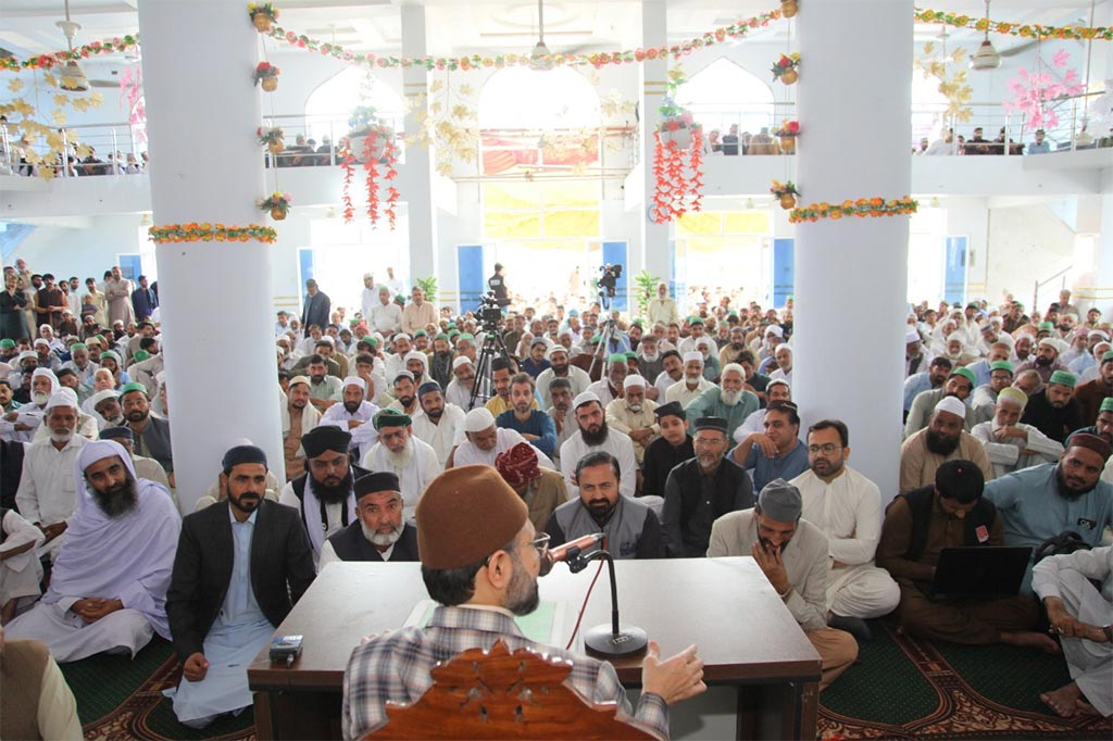 Dr-Hussain Qadri Khutba Jumma at Minhaj-ul-Quran Tarnawa