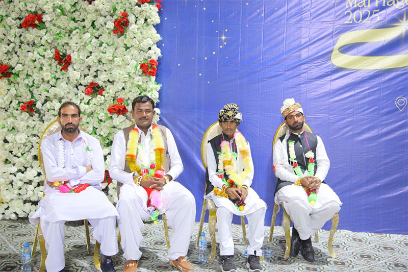 Dr Hussain Qadri MWF Paharpur Mass Marriages