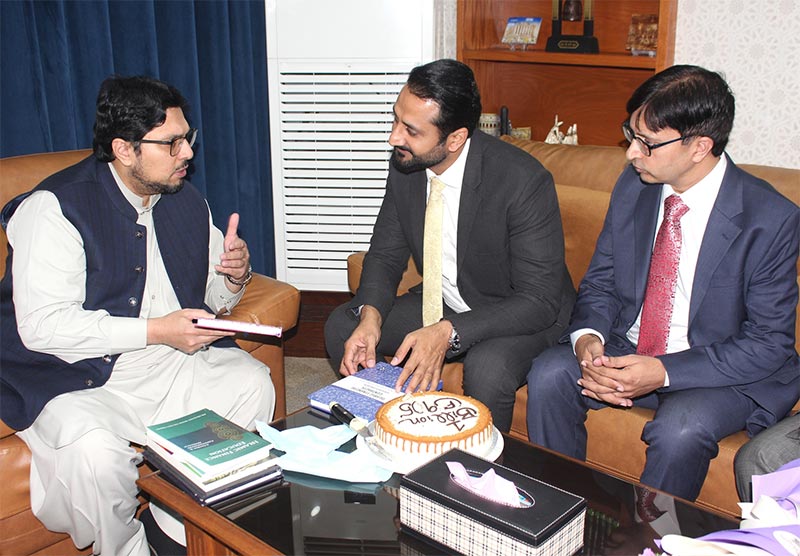 Dr Hussain Qadri Meeting With Waqas Mustafa