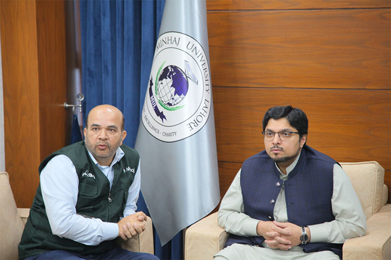 Dr Hussain Qadri Meets Minhaj Welfare Foundation Delegation