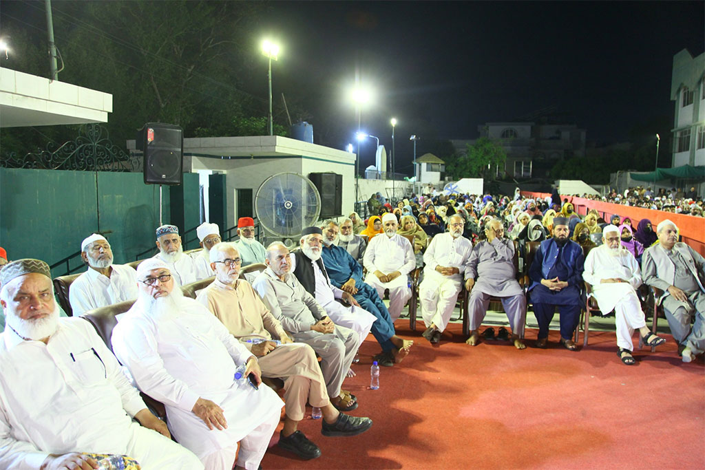 Dr Hussain Qadri Monthly spiritual gathering of gosha-e-durood 2025
