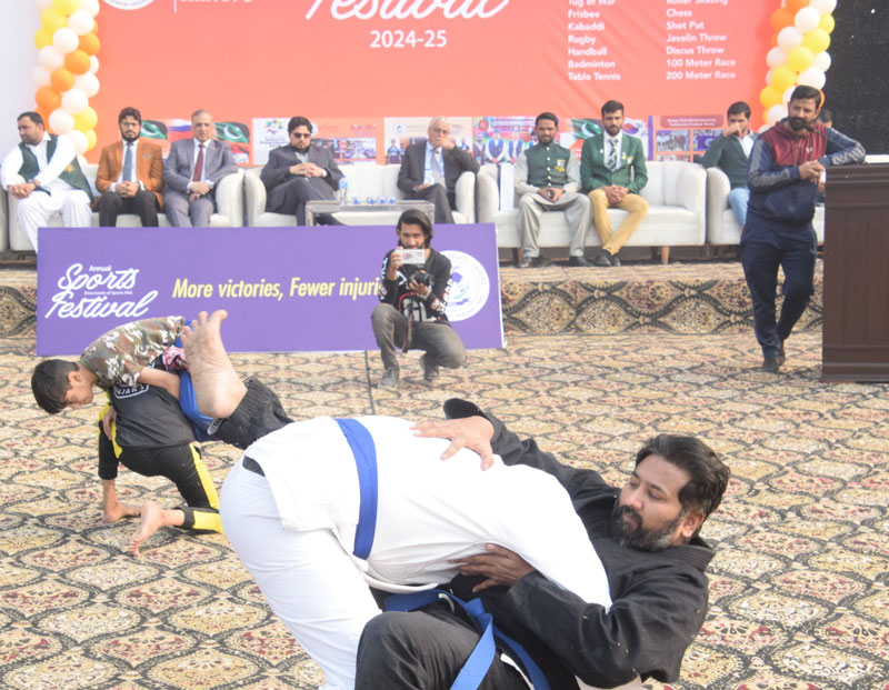 Dr Hussain Qadri Participate in Sports Festival 2025