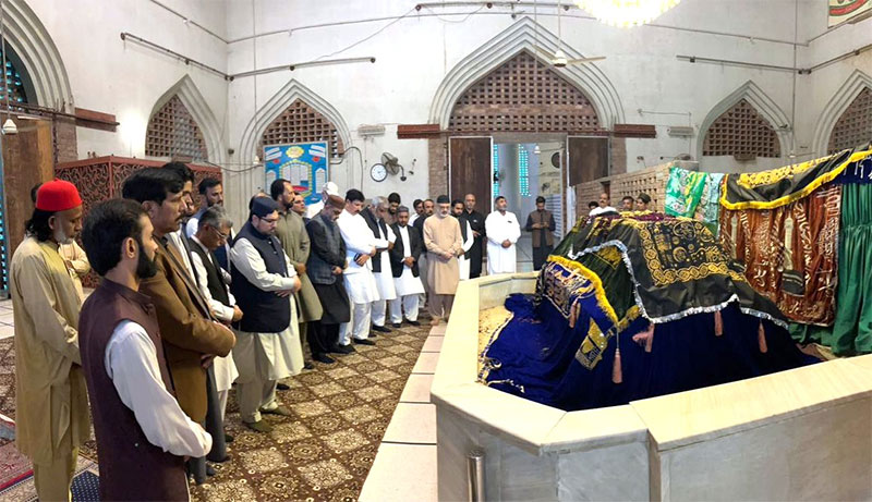 Dr Hussain Qadri Visit Mazar Qudwat ul Awliya