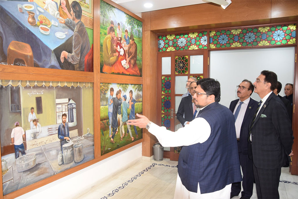 Prof. Dr. Hussain Mohi-ud-Din Qadri Welcomes Vice-Chancellors at Minhaj University Lahore