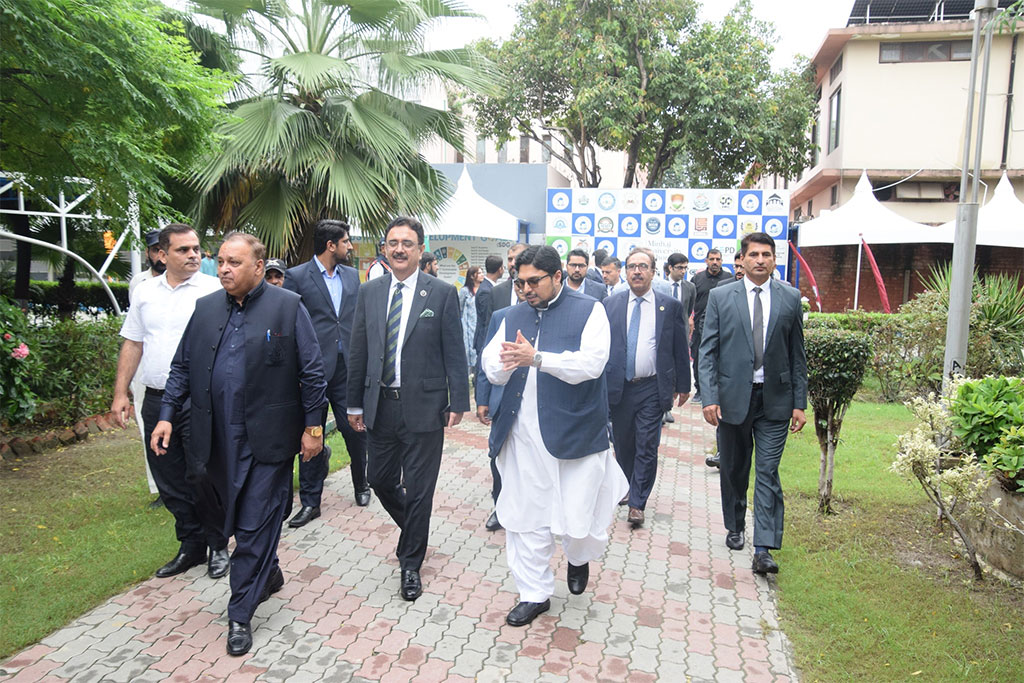 Prof. Dr. Hussain Mohi-ud-Din Qadri Welcomes Vice-Chancellors at Minhaj University Lahore